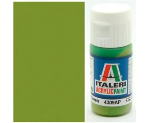 Italeri Flat Light Green (4309AP) - Matt világos zöld makett festék 20ml