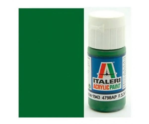 Italeri Flat Panzer Olivgrün 1943 (4798AP) – Matt olajzöld makett festék 20ml