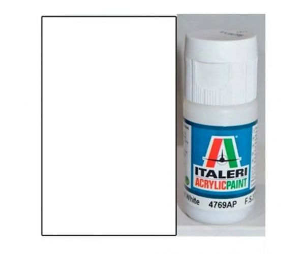 Italeri Flat White (4769AP) - Matt fehér makett festék 20ml