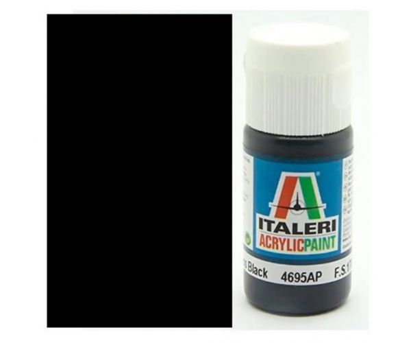 Italeri Gloss Black (4695AP) - Fényes fekete makett festék 20ml