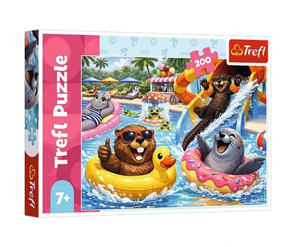 Állatok nyaraláson 200db-os puzzle - Trefl