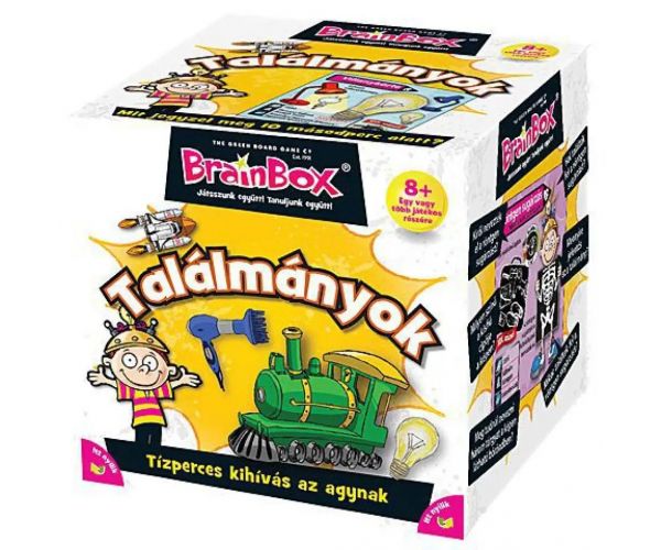 Találmányok társasjáték - Brainbox