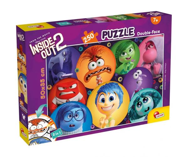 Agymanók 2 2 az 1-ben 250db-os puzzle és színező 50x35cm - Lisciani