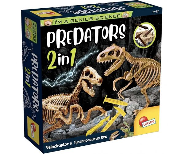 I'm Genius Predator 2 az 1-ben régész szett - Lisciani