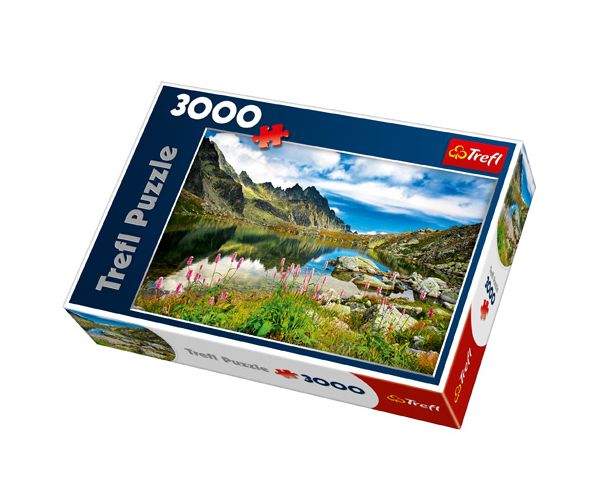 Jezero u Tatri puzzle od 3000 dijelova - Trefl