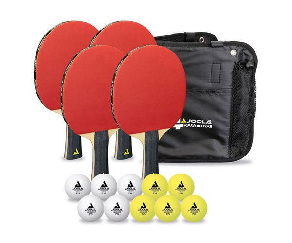 Joola Quattro reket za stolni tenis i set loptica u spremištu - Spartan