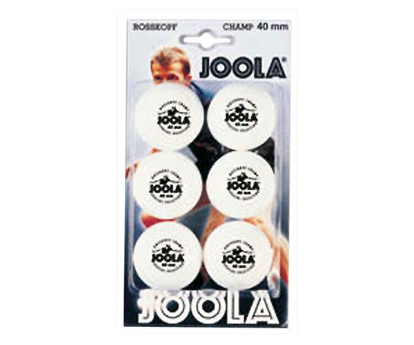 Joola set od 6 bijelih loptica za stolni tenis