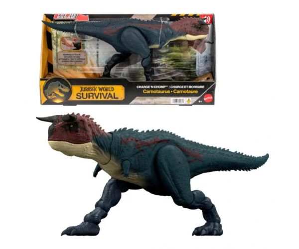 Jurassic World: Carnotaurus dinoszaurusz figura - Mattel