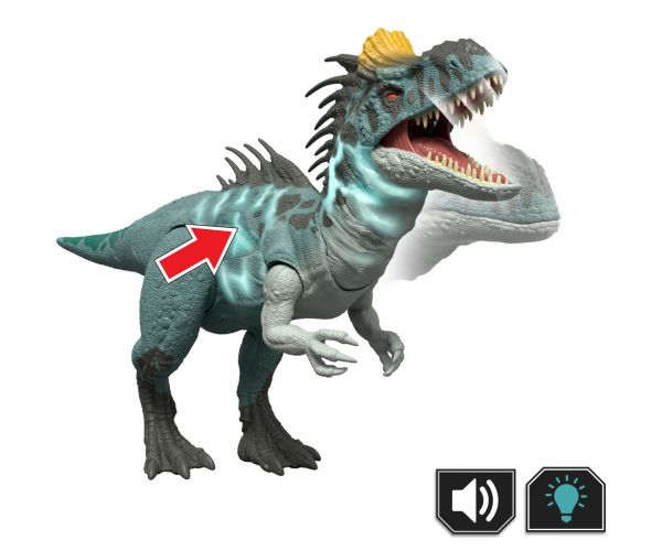 Jurassic World: Cryolophosaurus napadački dinosaurus sa zvukom i svjetlom – Mattel