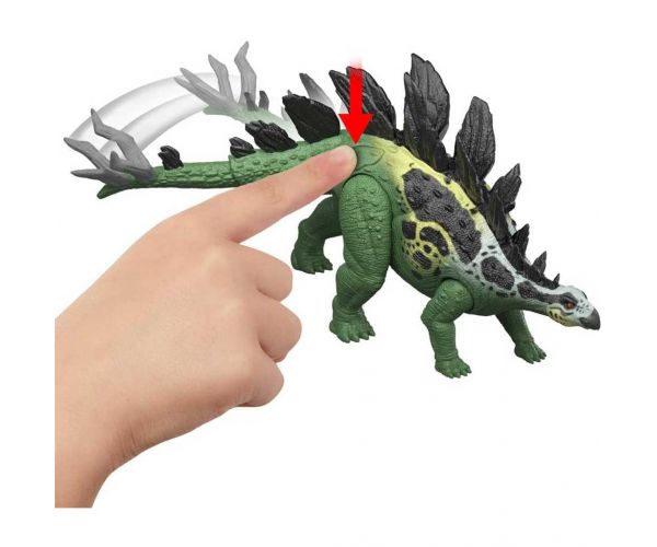 Jurassic World: Divovski napadački Stegosaurus s zvukom - Mattel