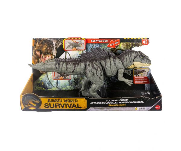 Jurassic World Kolosszális Támadó Giganotosaurus - Mattel