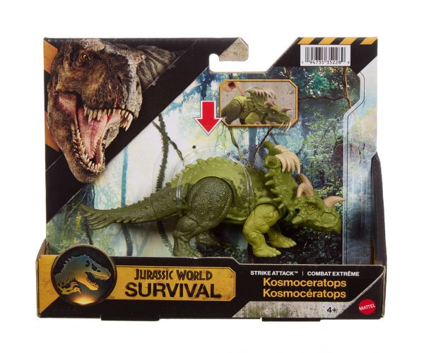 Jurassic World: Kosmoceratops támadó dinó - Mattel