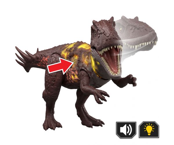 Jurassic World: Metriacanthosaurus napadački dino sa zvukom i svjetlom – Mattel