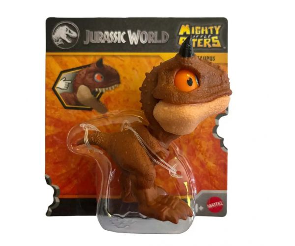 Jurassic World: Harapós mini Carnotaurus figura - Mattel