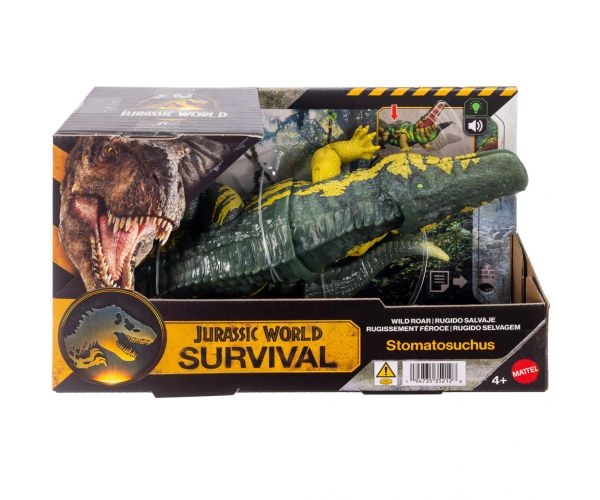 Jurassic World: Stomatosuchus támadó dinó hanggal és fénnyel – Mattel