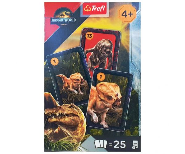 Jurassic World Fekete Péter kártyajáték - Trefl