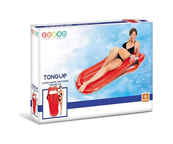 Jumbo Jezik gumeni madrac na napuhavanje 90x170cm - Mondo Toys