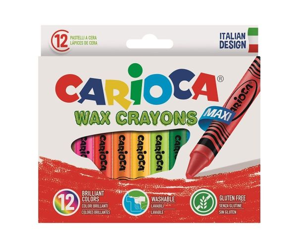 Jumbo masne krede, set od 24 dijela - Carioca