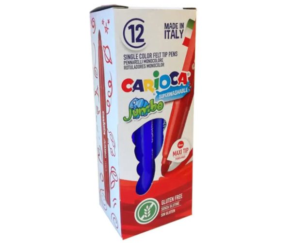 Jumbo kék filctoll 1 db - Carioca