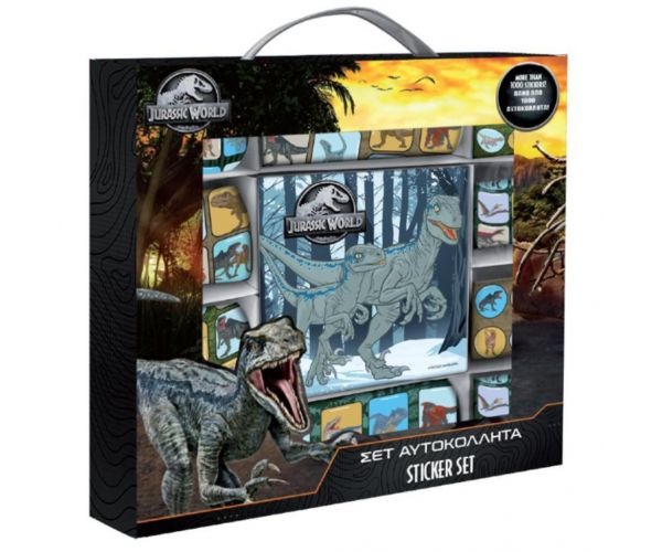 Jurassic World veliki set od 1000 naljepnica