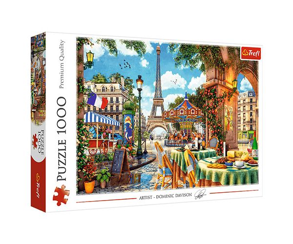 Jutro u Parizu puzzle 1000kom - Trefl