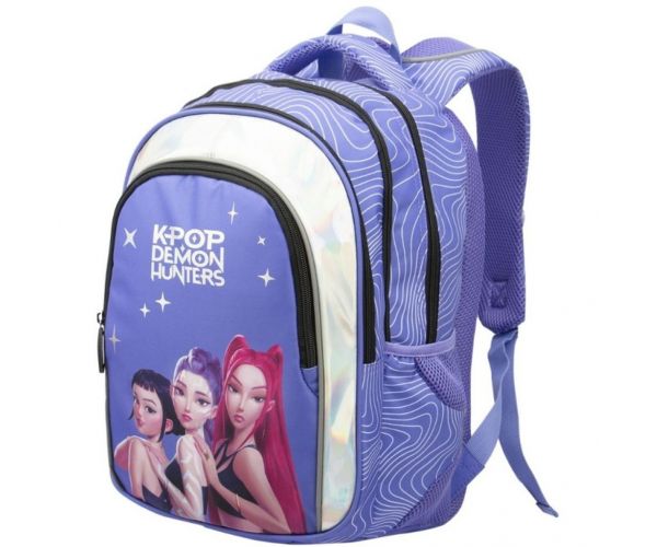 K-POP Demon Hunters 4 rekeszes iskolatáska, hátizsák BPL58 40x29x19 cm