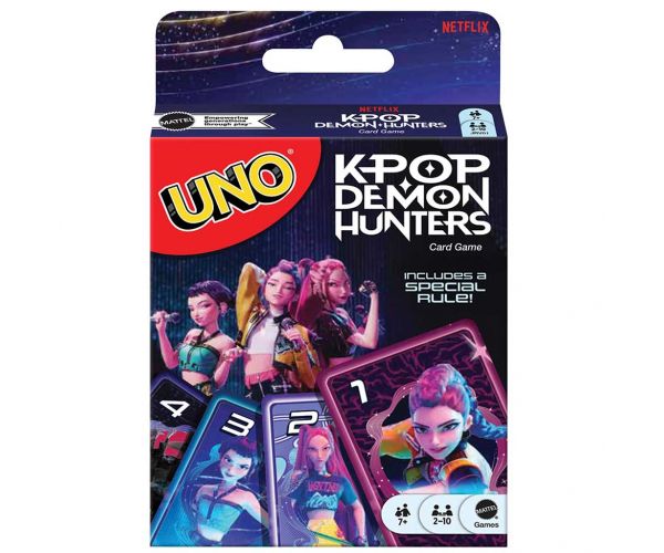 K-POP Démonvadászok UNO kártyajáték - Mattel