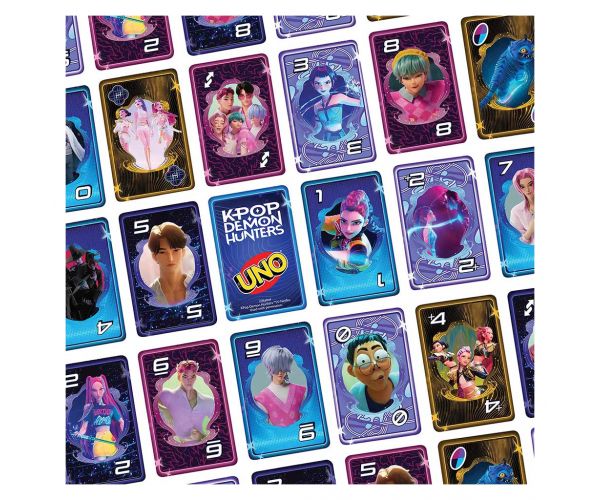 K-POP Lovci na demone UNO kartaška igra - Mattel