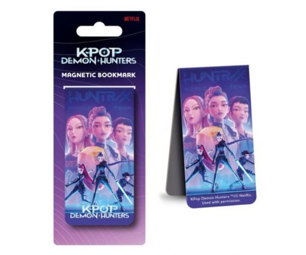 K-Pop Démonvadászok mágneses könyvjelző