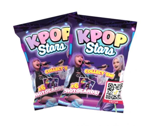 K-Pop Sztárok: Meglepetés fotókártyák - 6 db-os