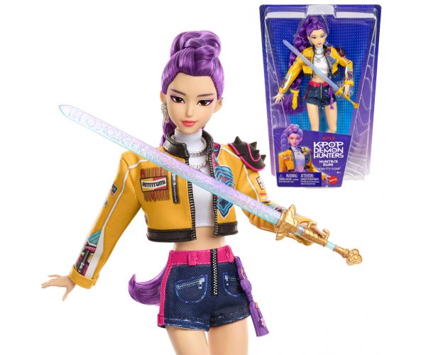 K-pop lovci demona: modna lutka Rumi s mačem – Mattel