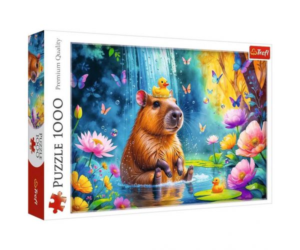 Capybara a vízben 1000db-os puzzle - Trefl