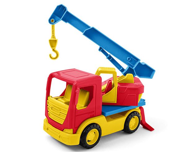 Kamion sa dizalicom u boji Tech Truck 26 cm - Wader