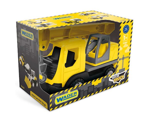 Kamion Tech Truck sa kranom u kutiji 26cm - Wader