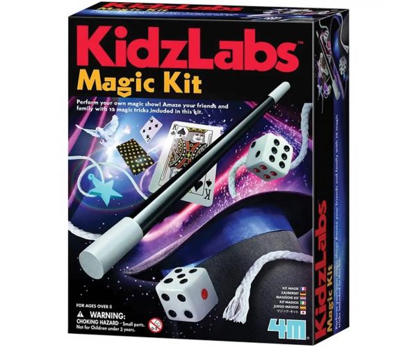 KidzLabs Bűvésztrükk Készlet – 12 varázslatos trükk egy dobozban