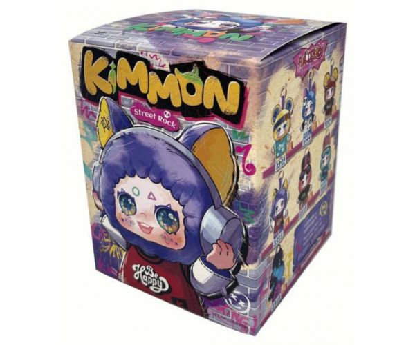 Kimmon: Mimon Street Rock - Utcai Rock meglepetés kulcstartó figura 1db