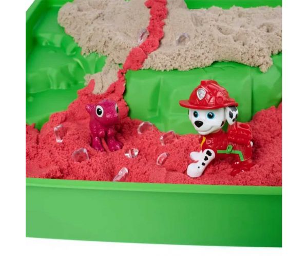 Kinetic Sand: Patrolne šape Marshall set za igru s kinetičkim pijeskom - Spin Master
