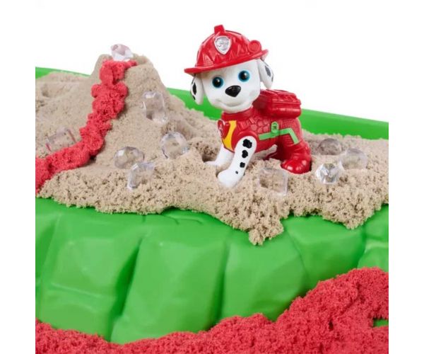 Kinetic Sand: Patrolne šape Marshall set za igru s kinetičkim pijeskom - Spin Master