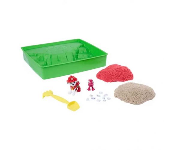 Kinetic Sand: Patrolne šape Marshall set za igru s kinetičkim pijeskom - Spin Master