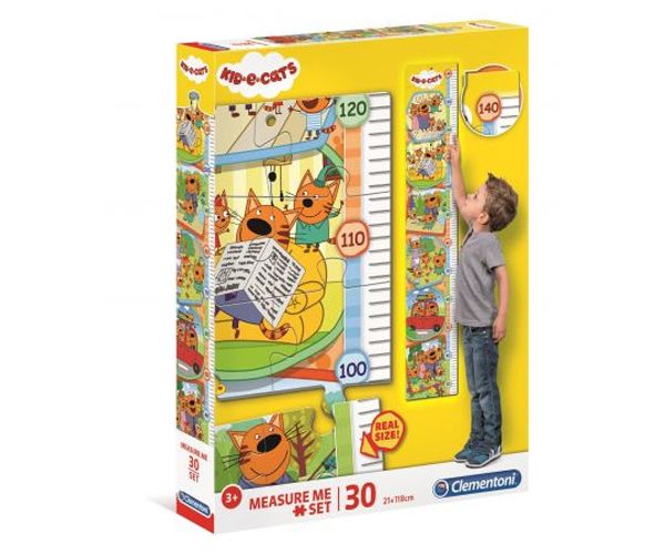 Kid&Cats visinomjer za djecu puzzle 30kom - Clementoni