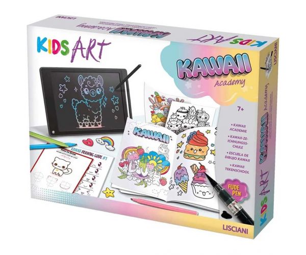 Kids Art: Kawaii Academy kreatív kifestő - Lisciani