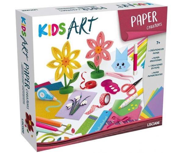 Kids Art: Színes papíralkotások kreatív szett - Lisciani