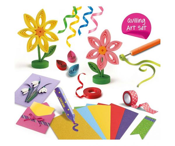 Kids Art: Kreativni set za šarene papirnate kreacije - Lisciani