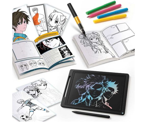 Kids Art: Manga Academy kreativna bojanka - Lisciani