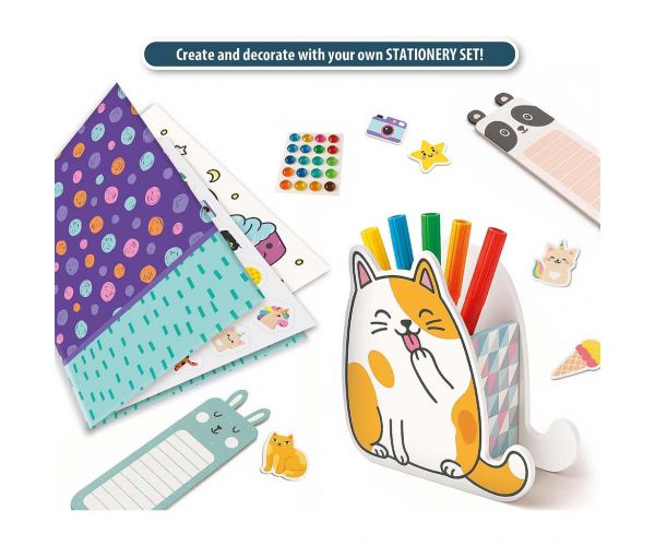 Kids Art: Super Stationery Kit kreativni set za igru - Lisciani