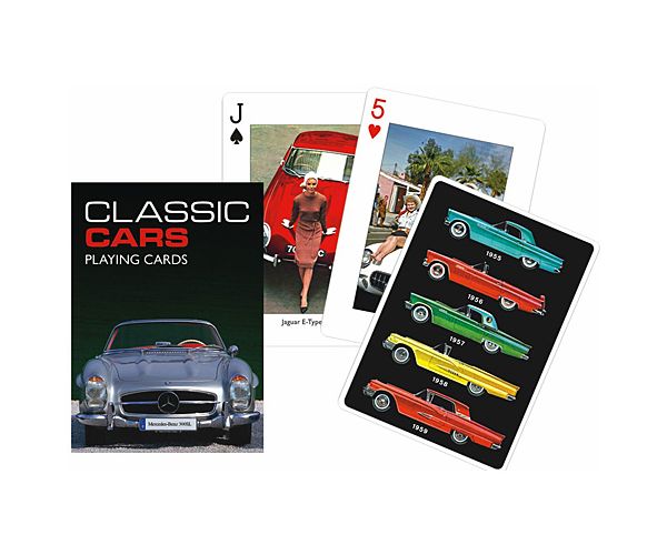 Klasični automobili remi karte 55 kom. - Piatnik