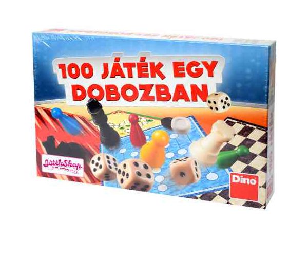 100 játék egy dobozban társasjáték gyűjtemény