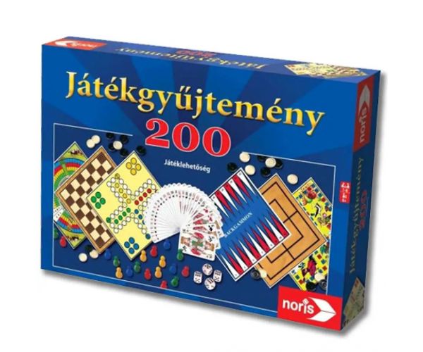 Játékgyűjtemény 200db-os - Noris
