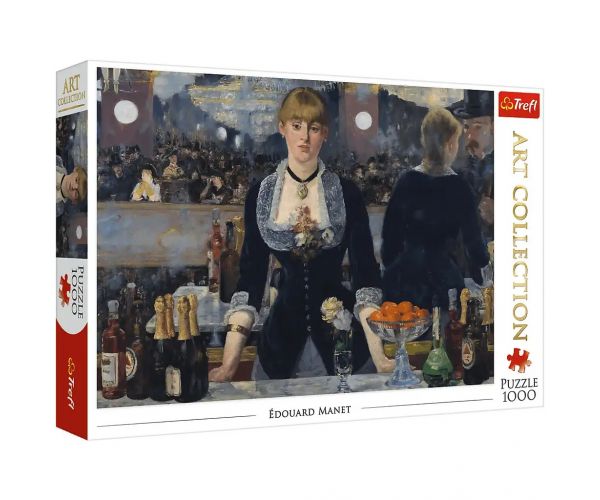 Art Collection: Édouard Manet - A Folies Bergère bárja 1000db-os puzzle - Trefl