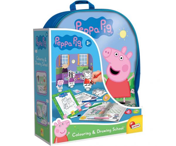 Peppa malac rajziskola hátizsákban - Lisciani